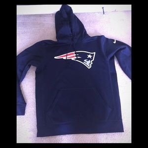 Patriots sm adult navy hoodie